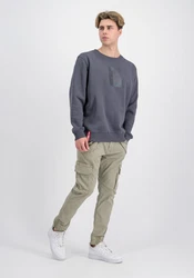 Alpha Industries Sweater Rainbow Refl. Label Regenbogen