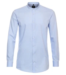 VENTI Businesshemd uni Hellblau/Blau