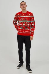 11 Project Strickpullover PRRuben Rot