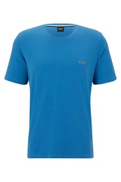 T-Shirt Mix&Match Loungewear-Shirt (1-tlg) Rundhals aus Stretch Baumwolle mit Logo-Stickerei