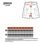 YAKUZA Cargoshorts Tweak 