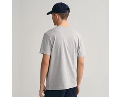 GANT Herren T-Shirt REG ARCHIVE SHIELD EMB grau