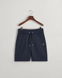 Gant Stoffhose REG SHIELD SWEAT SHORTS, EVENING BLUE