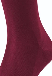 FALKE Fuballstutzen No. 4 Pure Silk Dunkelrot/Bordeaux/Lila