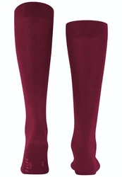 FALKE Fuballstutzen No. 4 Pure Silk Dunkelrot/Bordeaux/Lila