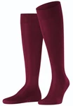 FALKE Fuballstutzen No. 4 Pure Silk Dunkelrot/Bordeaux/Lila