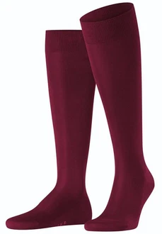 FALKE Fuballstutzen No. 4 Pure Silk Dunkelrot/Bordeaux/Lila FALKE Fuballstutzen No. 4 Pure Silk Dunkelrot/Bordeaux/Lila