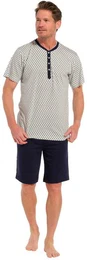 Shorty Herren Pyjama kurz (2 tlg) Modisches Design