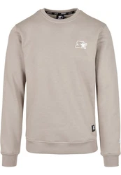 Starter Black Label Rundhalspullover Small Logo Crew Khaki/Grau/Beige/Hellgrau