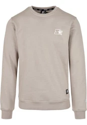 Starter Black Label Rundhalspullover Small Logo Crew Khaki/Grau/Beige/Hellgrau