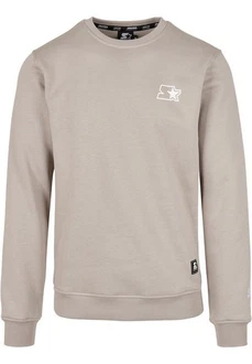 Starter Black Label Rundhalspullover Small Logo Crew Khaki/Grau/Beige/Hellgrau