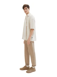 TOM TAILOR Denim Chinohose Beige/Khaki/Braun