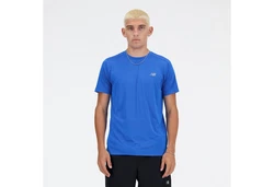 New Balance Laufshirt MENS RUNNING SS TOP Blau/Hellblau