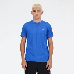 New Balance Laufshirt MENS RUNNING SS TOP Blau/Hellblau
