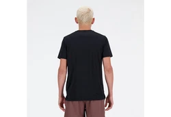 New Balance Laufshirt MENS RUNNING SS TOP Schwarz/Grün