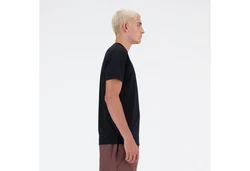 New Balance Laufshirt MENS RUNNING SS TOP Schwarz/Grün
