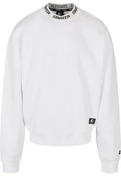 Starter Black Label Pullover Jaquard Rib Crewneck (1-tlg) schwarz