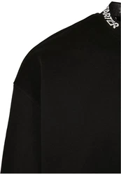 Starter Black Label Pullover Jaquard Rib Crewneck (1-tlg) Schwarz