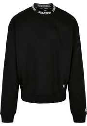 Rundhalspullover Herren Starter Jaquard Rib Crewneck (1-tlg)
