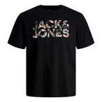 Jack & Jones T-Shirt JJEJEFF Regular-Fit Basic Schwarz