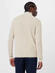 Blend Strickpullover mit halbem Reißverschluss BHCodford 4482 Beige (4482)