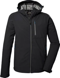 Funktionsjacke KOS 259 MN SFTSHLL JCKT SCHWARZ