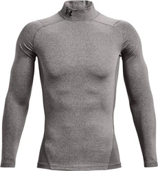 Under Armour Longsleeve UA CG Armour Compression Mock CHARCOAL LIGHT HEATHER