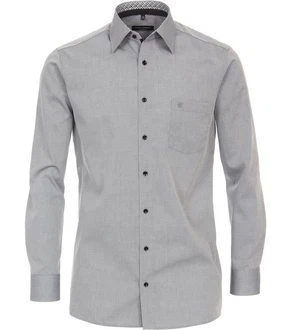 CASAMODA Langarmhemd Kent Comfort Fit Grau/Hellgrau/Dunkelgrau