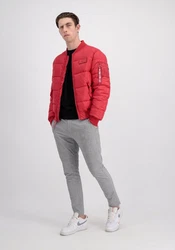 Alpha Industries Bomberjacke MA-1 Puffer Rot