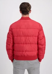Alpha Industries Bomberjacke MA-1 Puffer Rot