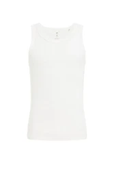 WE Fashion T-Shirt Weiß/Creme/Schwarz