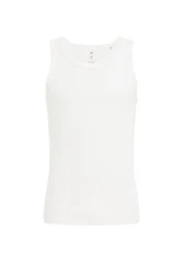 WE Fashion T-Shirt Weiß/Creme/Schwarz
