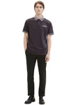 TOM TAILOR Poloshirt mit Logo-Schriftzug und Details 