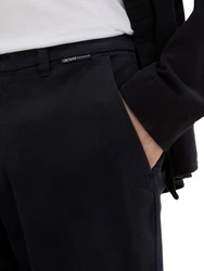 TOM TAILOR Denim Chinohose Schwarz