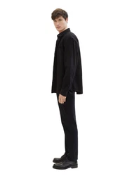 TOM TAILOR Denim Chinohose Schwarz