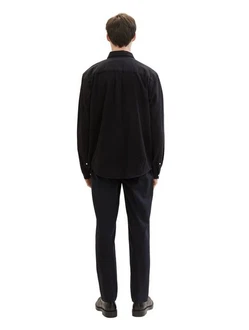 TOM TAILOR Denim Chinohose Schwarz