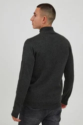 11 Project Strickjacke PRSandor Dunkelgrau/Grau/Braun