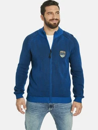 Strickjacke VERMUNDUR in ansprechender Rippoptik