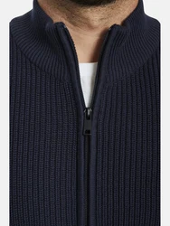 Jan Vanderstorm Strickjacke NORANDER Dunkelblau