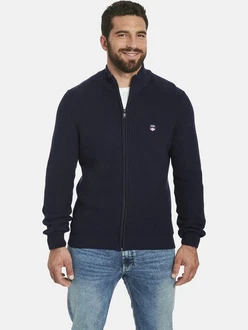 Jan Vanderstorm Strickjacke NORANDER Dunkelblau