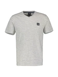 LERROS T-Shirt V-NECK Hellgrau/Grau/Khaki