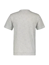 LERROS T-Shirt V-NECK Hellgrau/Grau/Khaki