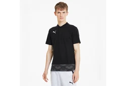 PUMA Poloshirt teamFINAL 21 Casuals Polo schwarz