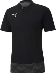 PUMA Poloshirt teamFINAL 21 Casuals Polo schwarz