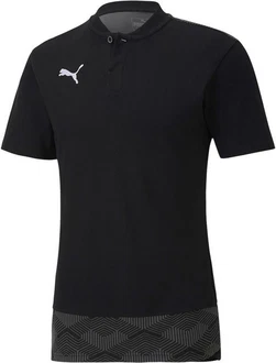 PUMA Poloshirt teamFINAL 21 Casuals Polo schwarz
