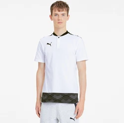 PUMA Poloshirt teamFINAL 21 Casuals Polo weiß