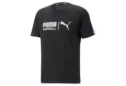 PUMA Kurzarmshirt Handball Tee schwarz