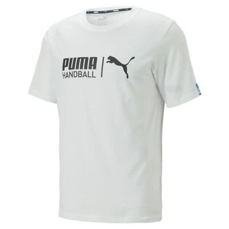 PUMA Kurzarmshirt Handball Tee WEISS