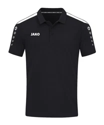 Jako T-Shirt Power Poloshirt Schwarz/Dunkelblau/Lila