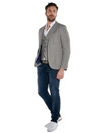 Sakko Freizeit-Sakko slim fit